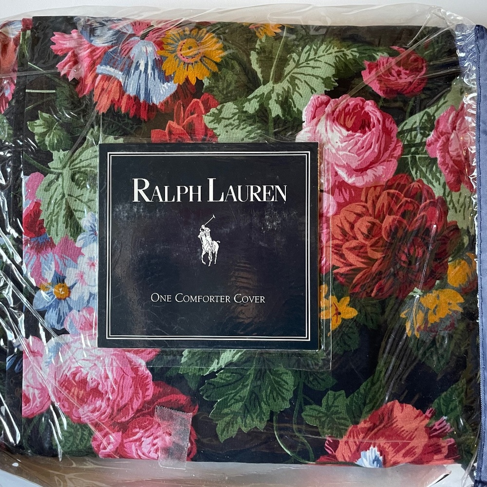 Ralph Lauren Isadora Black Twin Size Comforter - new in package